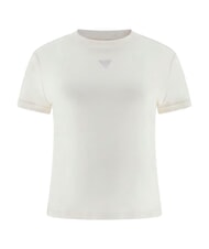 GUESS LICIA Kurzarm-T-Shirt cremwhi - T-Shirts und Tops f&uuml;r Damen - 6