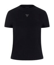 GUESS LICIA Kurzarm-T-Shirt tiefschwarz meliert - T-Shirts und Tops f&uuml;r Damen - 5