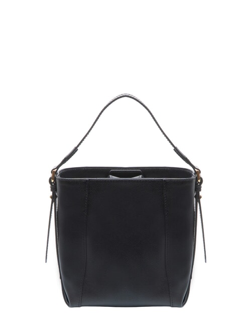 GEMMA Schultertasche mit Schultergurt Schwarzes Gold - Damentaschen