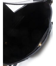 THE BRIDGE GEMMA Schultertasche mit Schultergurt Schwarzes Gold - Damentaschen - 5