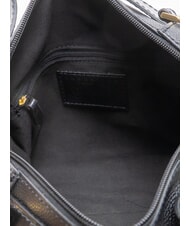 THE BRIDGE GEMMA Handtasche mit Schulterriemen Schwarzes Gold - Damentaschen - 5