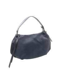 BORBONESE PRIVE Schultertasche mit Schultergurt dunkles Schwarz - Damentaschen - 2