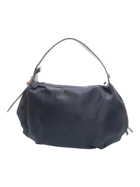 PRIVE Schultertasche mit Schultergurt dunkles Schwarz - Damentaschen