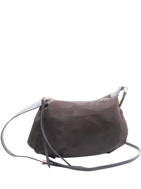 PRIVE Schultertasche mit Schultergurt Schokolade - Damentaschen