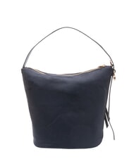 BORBONESE PRIVE Vertikale Schultertasche dunkles Schwarz - Damentaschen - 4