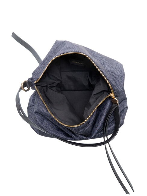 PRIVE Vertikale Schultertasche dunkles Schwarz - Damentaschen