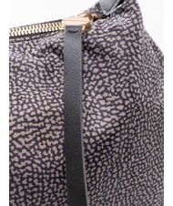 BORBONESE PRIVE Schultertasche mit Schultergurt Teer - Damentaschen - 3