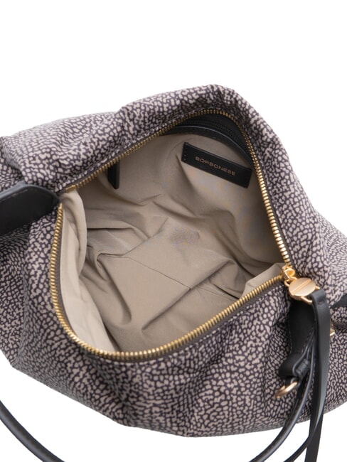PRIVE Schultertasche mit Schultergurt Teer - Damentaschen