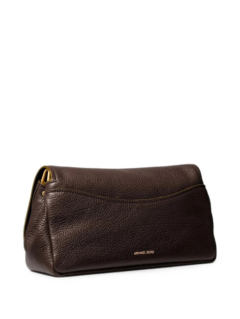 BRYANT Schultertasche, Leder Schokolade - Damentaschen