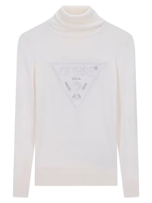 HALLIE TRIANGLE Pullover mit hohem Kragen und langen &Auml;rmeln cremwhi - Damenpullover