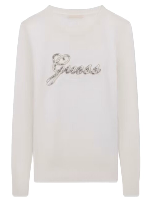 GEORGIA LOGO Lang&auml;rmeliges Hemd cremwhi - Damenpullover