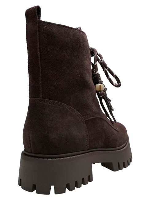 FIZZLE Lederstiefeletten braun - Damenschuhe
