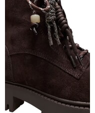 GUESS FIZZLE Lederstiefeletten braun - Damenschuhe - 6