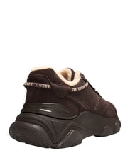 GUESS MICOLA3 Ledersneakers braun - Damenschuhe - 4