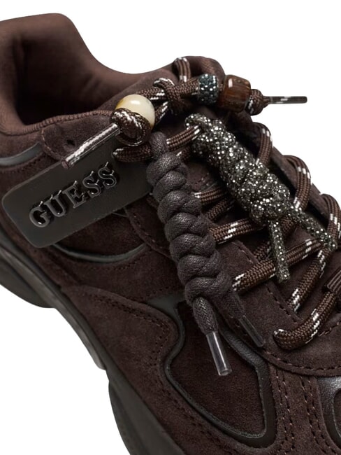 IRRINA Ledersneakers braun - Damenschuhe