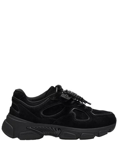 IRRINA Ledersneakers SCHWARZ - Damenschuhe