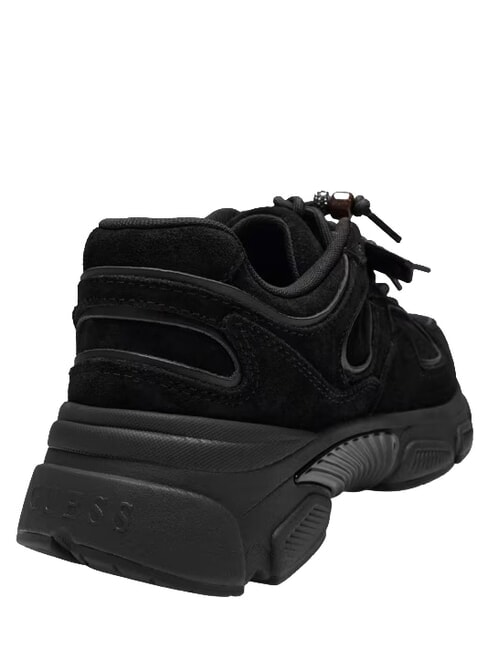 IRRINA Ledersneakers SCHWARZ - Damenschuhe