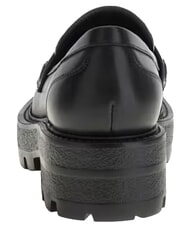 GUESS YAMINA Ledermokassin SCHWARZ - Damenschuhe - 3