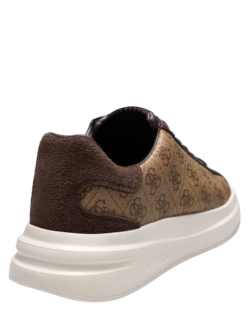 ELBA  Turnschuhe Beige / Braun - Herrenschuhe