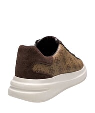 GUESS ELBA  Turnschuhe Beige / Braun - Herrenschuhe - 4