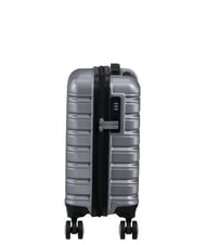 AMERICAN TOURISTER FLASHLINE Gep&auml;ckwagen unter dem Sitz ist bei Easyjet in Ordnung. Himmelssilber - Handgep&auml;ck - 4