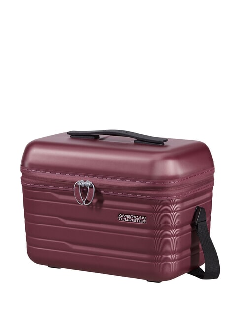 FLASHLINE Stabiler Kosmetikkoffer mit Schultergurt Eisbeeren - Beauty-Case