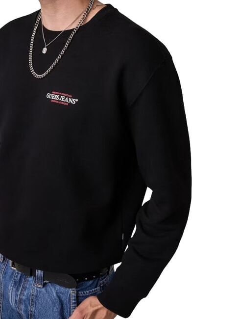 REGULAR AMERICAN Rundhals-Sweatshirt jetbla - Sweatshirts Herren
