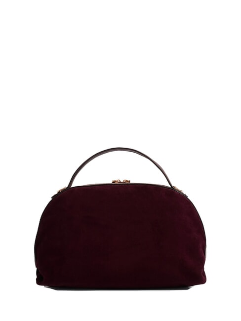 B-GALLERY Handtasche mit Schulterriemen Cabernet/Kakao - Damentaschen