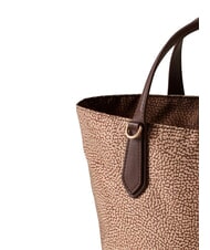 BORBONESE B-ESCAPE Handtasche mit Schulterriemen beige/kastanienbraun - Damentaschen - 3