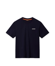 NAPAPIJRI S-SMALL BOX SS Baumwoll-T-Shirt blu marine - Herren-T-Shirts - 3