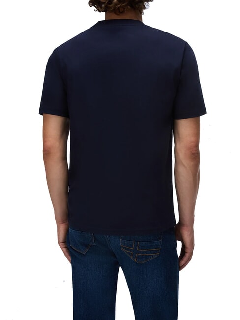 S-SMALL BOX SS Baumwoll-T-Shirt blu marine - Herren-T-Shirts