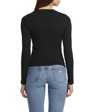GUESS JEANS SLIM LOGO EMBOSSED Lang&auml;rmeliges T-Shirt - Sweatshirts Herren