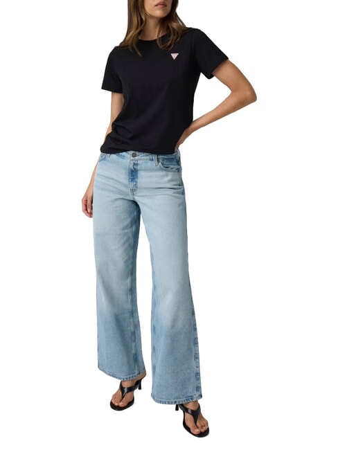 TRIANGLE Baumwoll-T-Shirt jetbla - T-Shirts und Tops f&uuml;r Damen