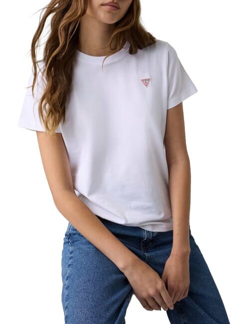 TRIANGLE Baumwoll-T-Shirt purwei&szlig; - T-Shirts und Tops f&uuml;r Damen