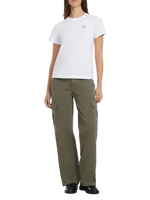 TRIANGLE Baumwoll-T-Shirt purwei&szlig; - T-Shirts und Tops f&uuml;r Damen