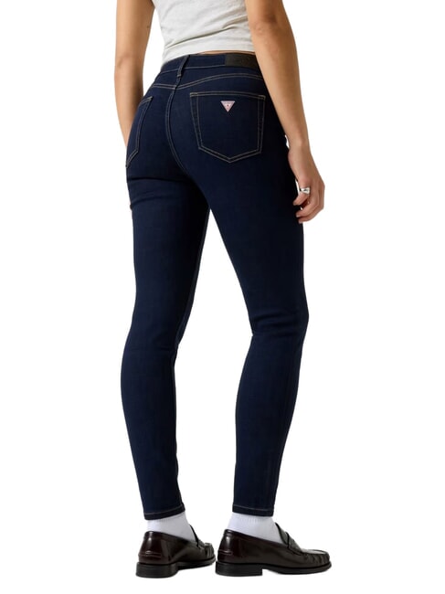 HIGH RISE Skinny Jeans in dunklem Glanz - Damenjeans