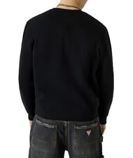 GUESS JEANS SLIM LOGO Sweatshirt jetbla - Sweatshirts Herren - 2