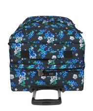 EASTPAK TRANSIT'R PLUS L Gro&szlig;er Einkaufswagen floralbloomblac - Halbharte Trolleys - 5