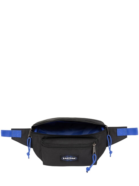 DOGGY BAG Bauchtasche Kontrast Schwarz Blau - H&uuml;fttaschen