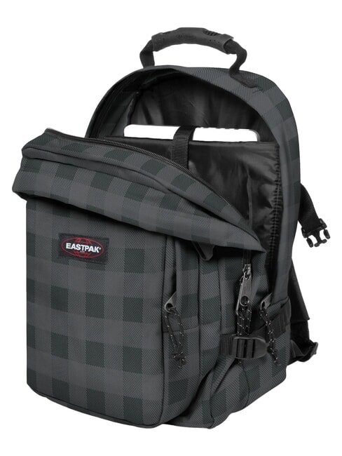 PROVIDER Laptop-Rucksack 15 " kariert grau - Rucks&auml;cke f&uuml;r Schule &amp; Freizeit