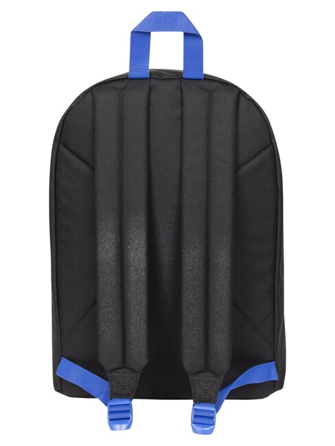 OUT OF OFFICE 13 "Laptop-Rucksack Kontrast Schwarz Blau - Rucks&auml;cke f&uuml;r Schule &amp; Freizeit