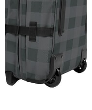 EASTPAK TRANVERZ M Mittlerer Trolley kariert grau - Halbharte Trolleys - 4