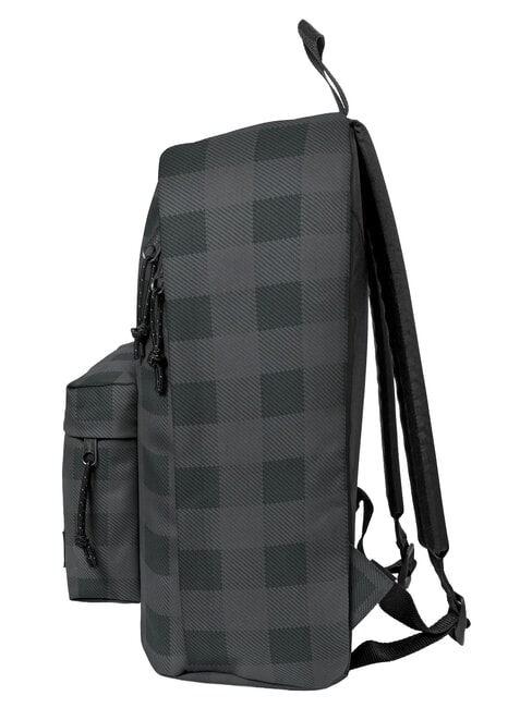 OUT OF OFFICE 13 "Laptop-Rucksack kariert grau - Rucks&auml;cke f&uuml;r Schule &amp; Freizeit