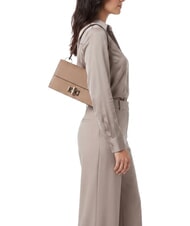 FURLA AMELIA Schultertasche aus Leder mit Schulterriemen - Damentaschen