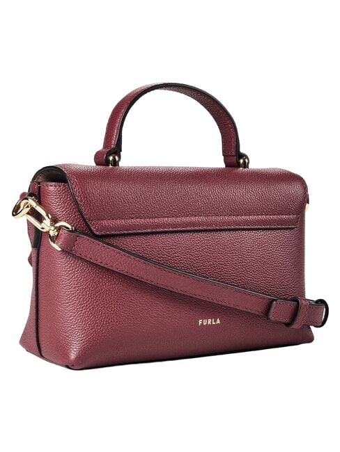 MOONLIGHT Mini-Handtasche mit Schulterriemen roter Apfel - Damentaschen