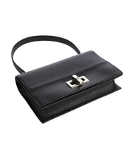 FURLA AMELIA Schultertasche aus Leder mit Schulterriemen Schwarz - Damentaschen - 4