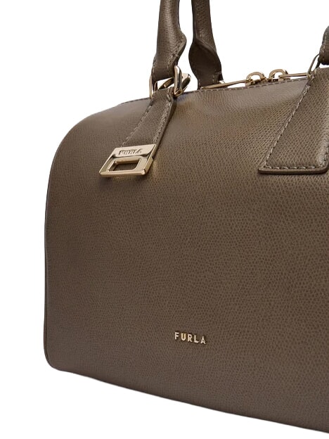 OLIVIA Handtasche mit Schulterriemen schlammiges Grau - Damentaschen