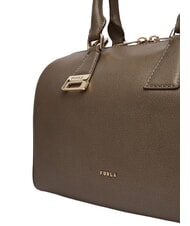 FURLA OLIVIA Handtasche mit Schulterriemen schlammiges Grau - Damentaschen - 7