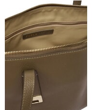 FURLA OLIVIA Leder-Einkaufstasche schlammiges Grau - Damentaschen - 6