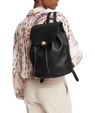 FURLA MOONLIGHT Lederrucksack Schwarz - Damentaschen - 2